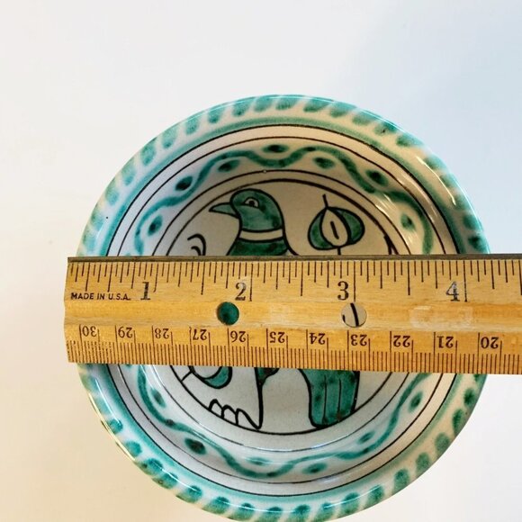 Vintage Cecconi Orvieto Italian Ceramic Bird Dish - Picture 5 of 7